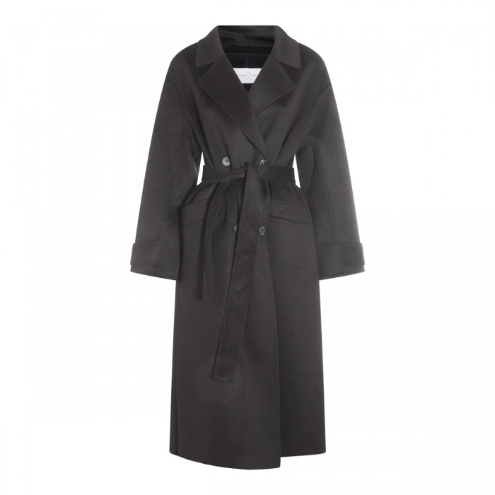 BLACK WOOL COAT