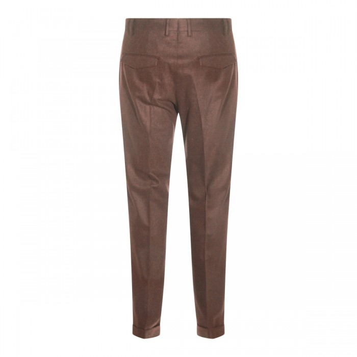 BROWN WOOL PANTS 2