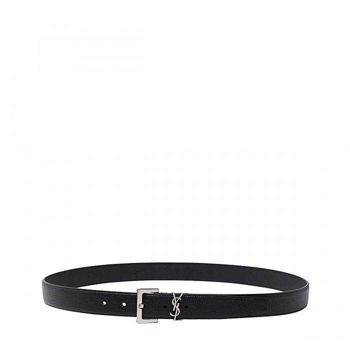 BLACK LEATHER BELT