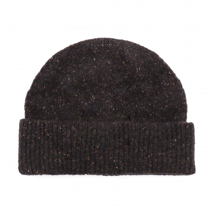 BLACK WOOL HAT