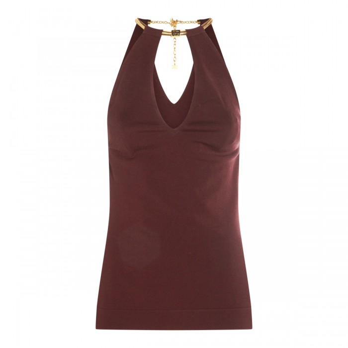 DARK RED TOP