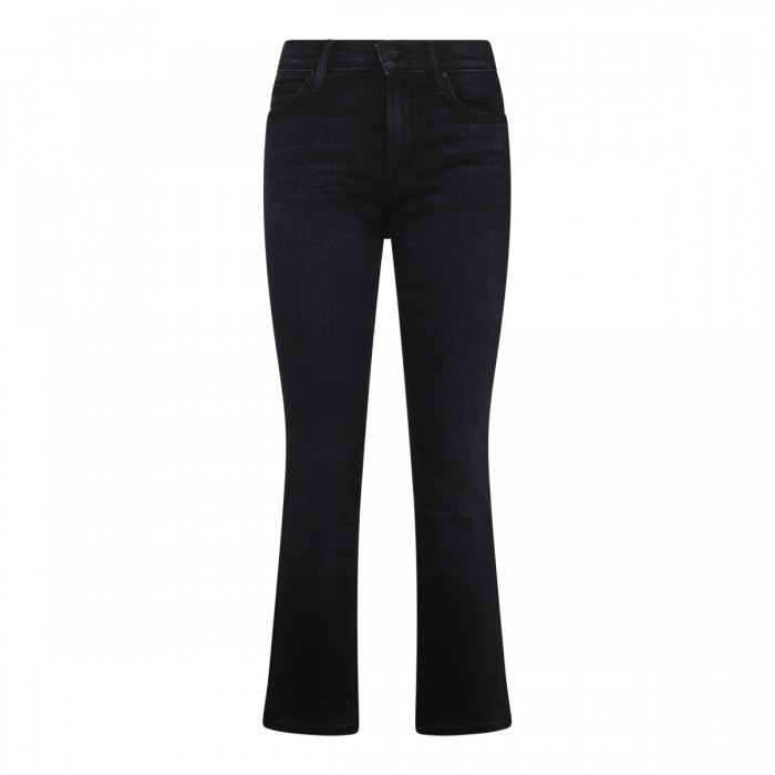 BLACK COTTON DENIM JEANS
