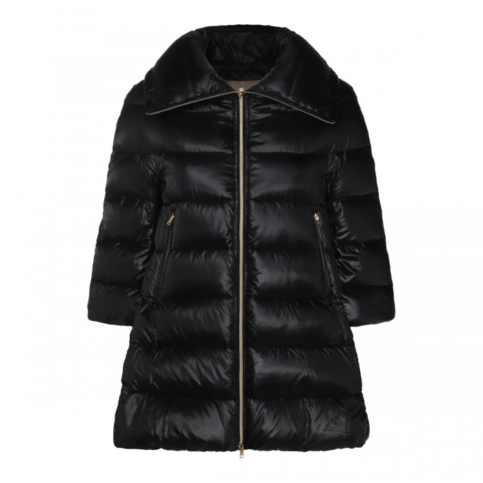 BLACK DOWN JACKET