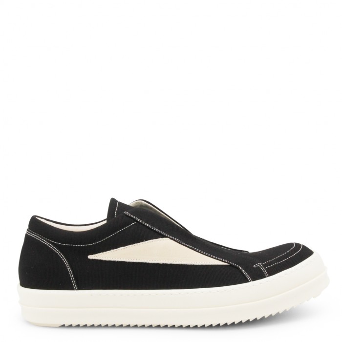 BLACK AND WHITE SNEAKERS