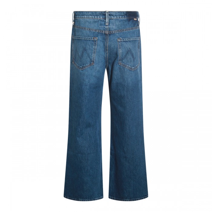 BLUE COTTON DENIM JEANS 2