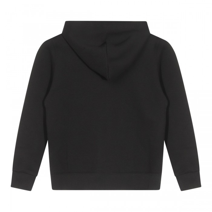BLACK COTTON SWEATSHIRT 2