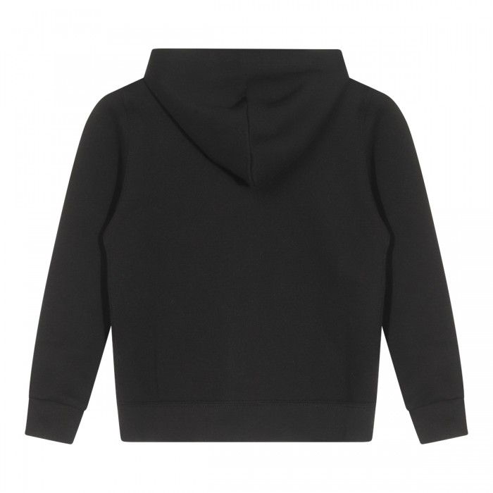 BLACK COTTON SWEATSHIRT 2