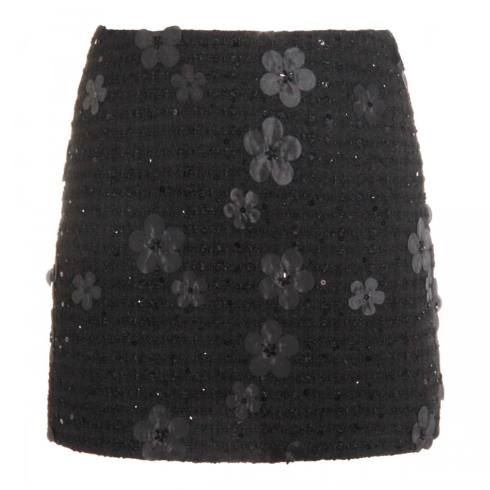 BLACK MINI SKIRT