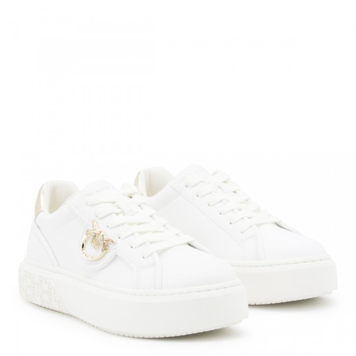 WHITE AND GOLD SNEAKERS 2