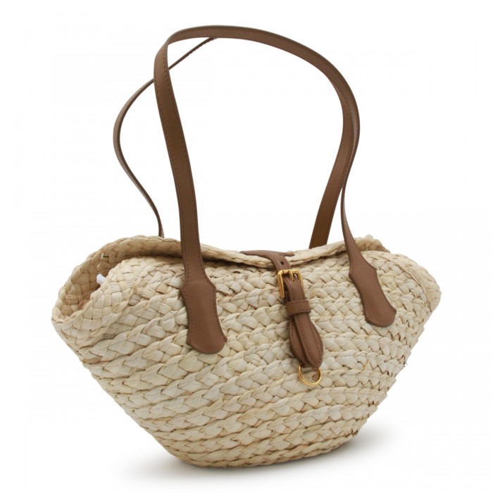 NATURAL STRAW SATCHEL BAG 2