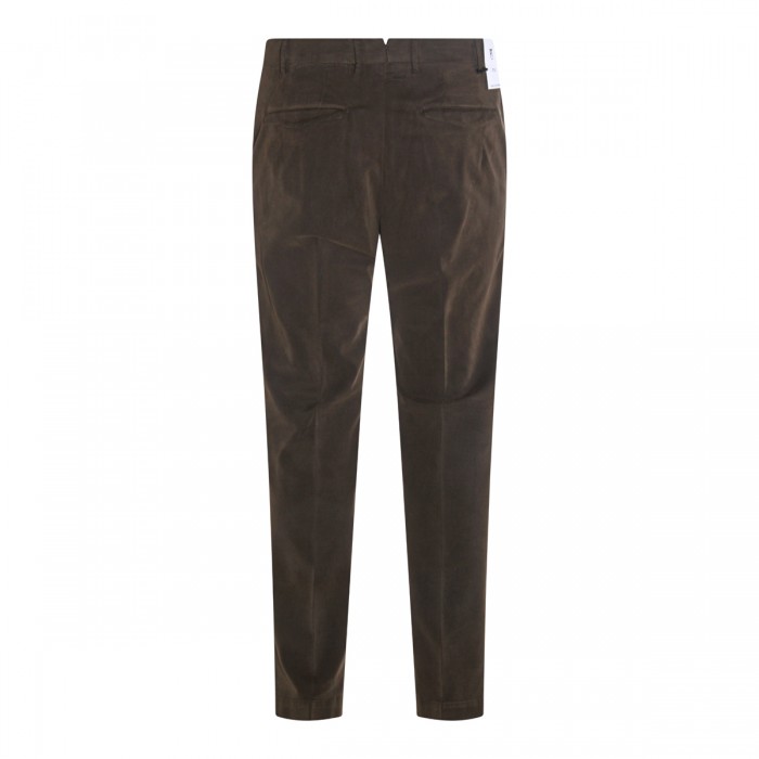 BROWN COTTON PANTS 2