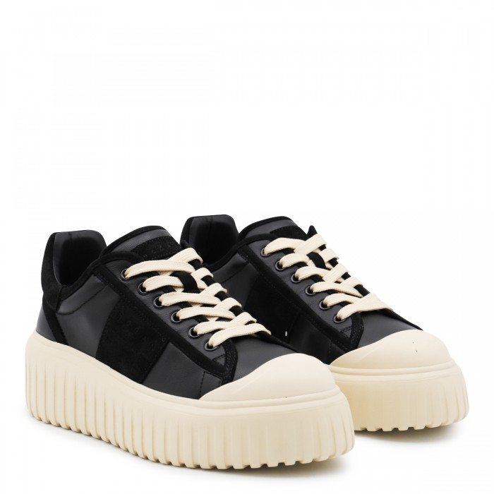 BLACK LEATHER H-STRIPES... 2