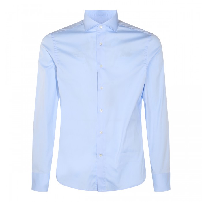 LIGHT BLUE COTTON SHIRT