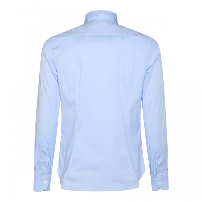 LIGHT BLUE COTTON SHIRT 2