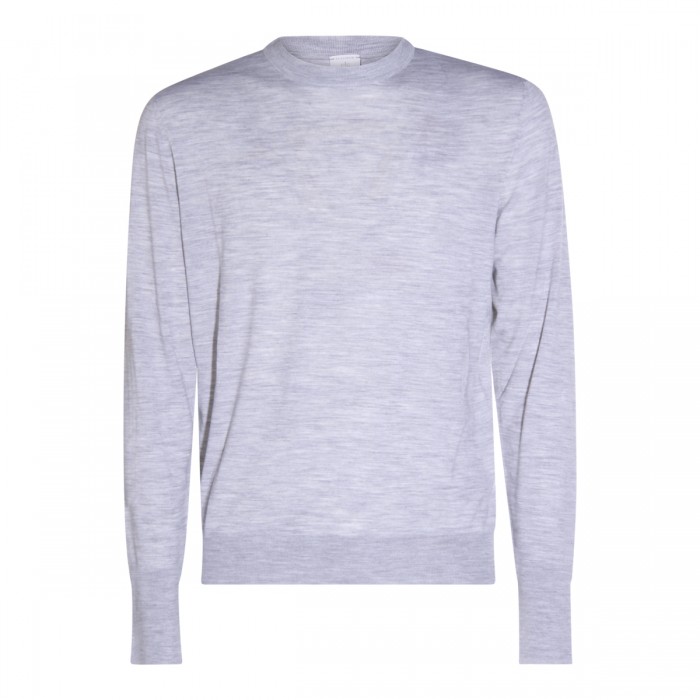GREY WOOL KNITWEAR