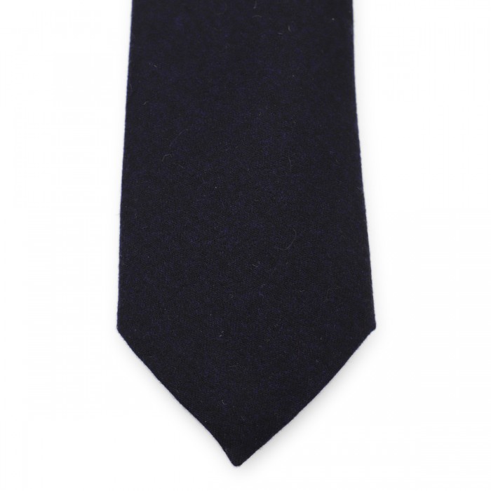 BLACK WOOL TIE 2