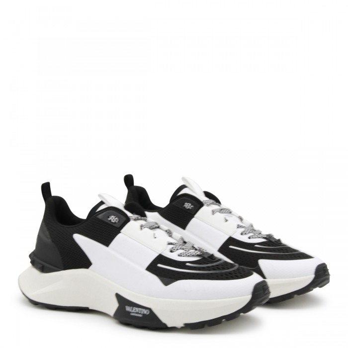 WHITE AND BLACK LEATHER... 2