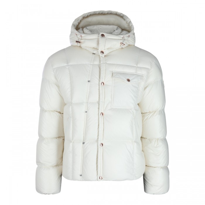 WHITE SERFANTO DOWN JACKET