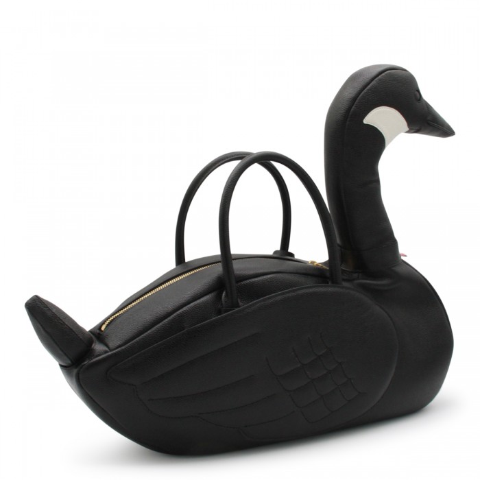 BLACK LEATHER GOOSE TOP... 2