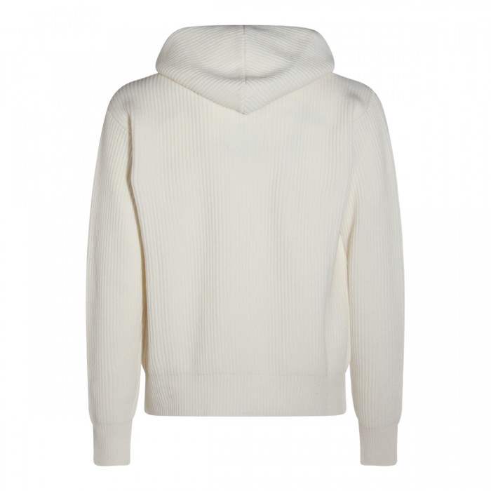 WHITE WOOL KNITWEAR 2