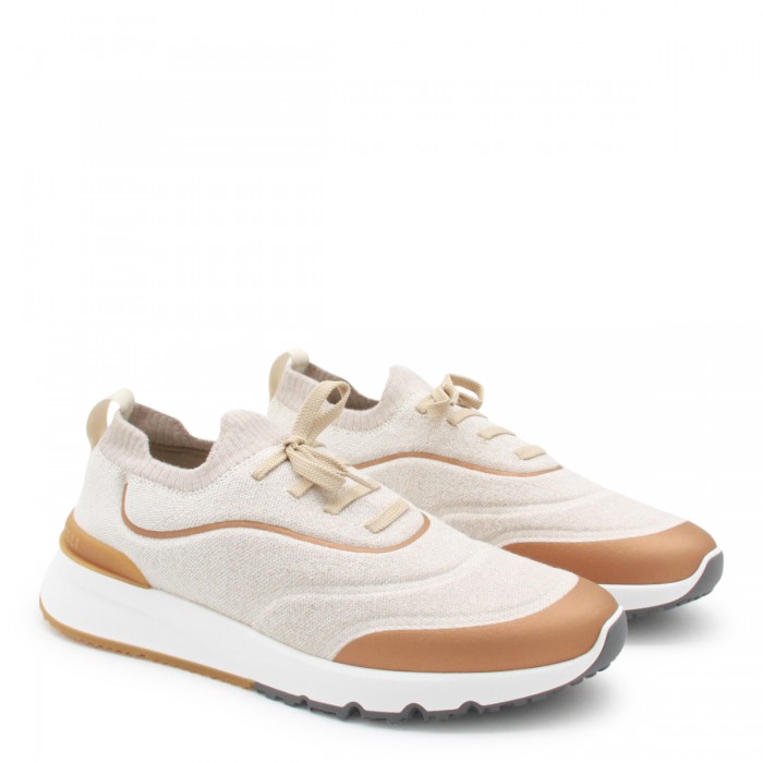 BEIGE AND BROWN SNEAKERS 2