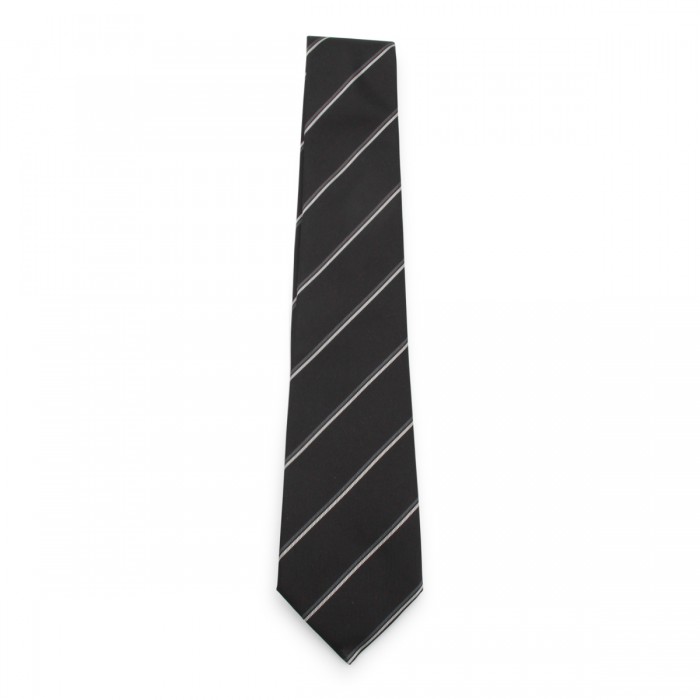 BLACK SILK TIE