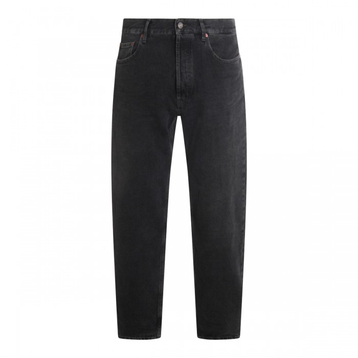 BLACK COTTON DENIM JEANS