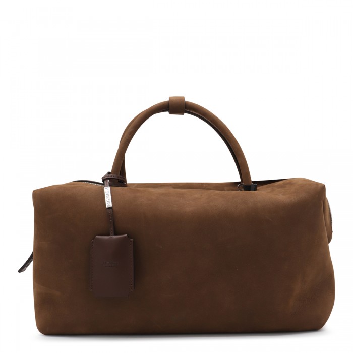 BROWN OLD SUEDE LEATHER TOP...