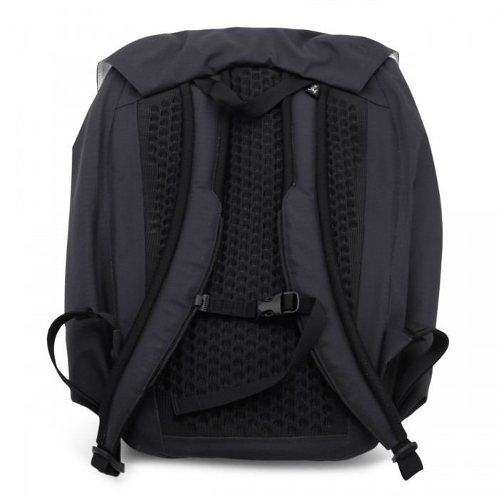 BLACK NYLON BACKPACK 2