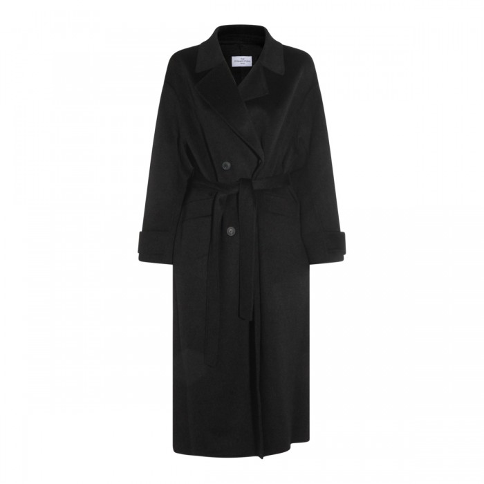 DARK GREY WOOL COAT