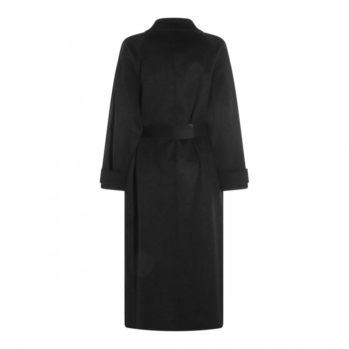 DARK GREY WOOL COAT 2