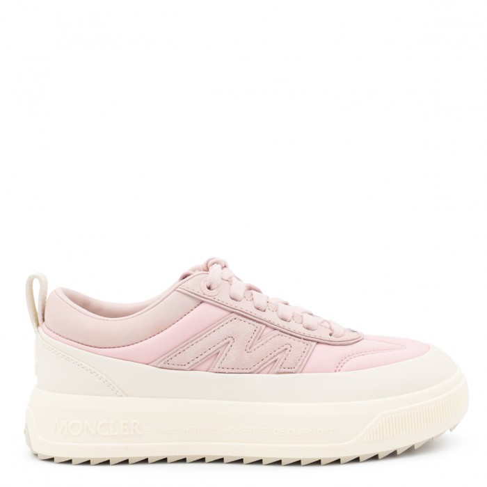 PINK LEATHER SNEAKERS