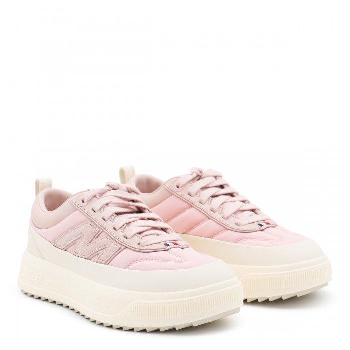 PINK LEATHER SNEAKERS 2
