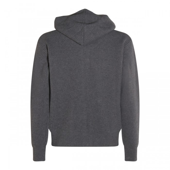 GREY WOOL KNITWEAR 2