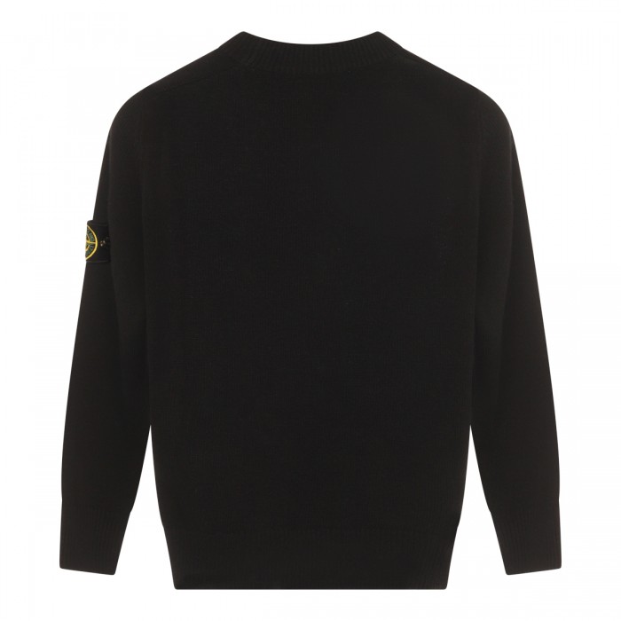 BLACK WOOL KNITWEAR 2