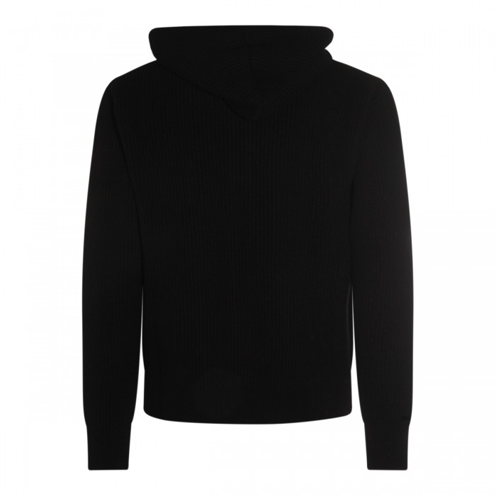 BLACK WOOL KNITWEAR 2