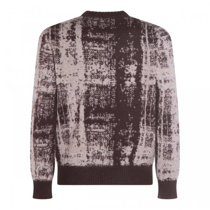 BROWN WOOL KNITWEAR 2
