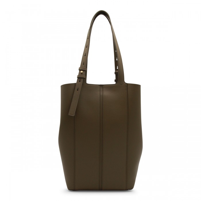 BROWN LEATHER TOTES