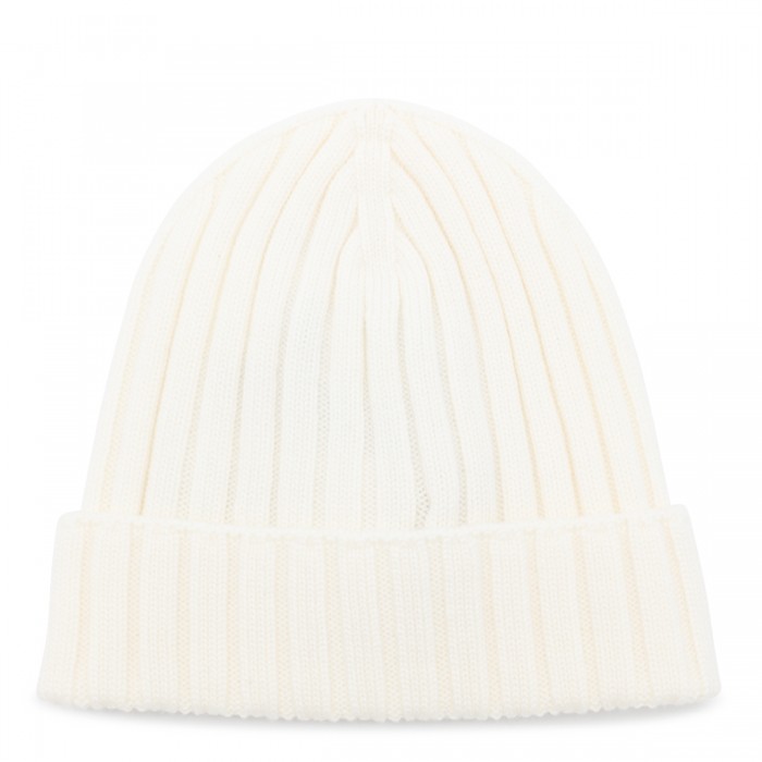 WHITE WOOL HAT 2