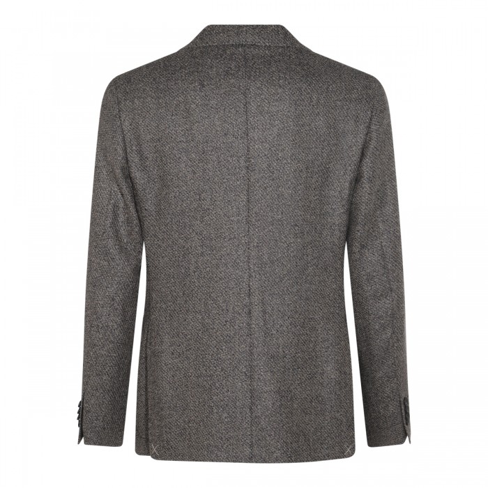 GREY WOOL BLAZER
