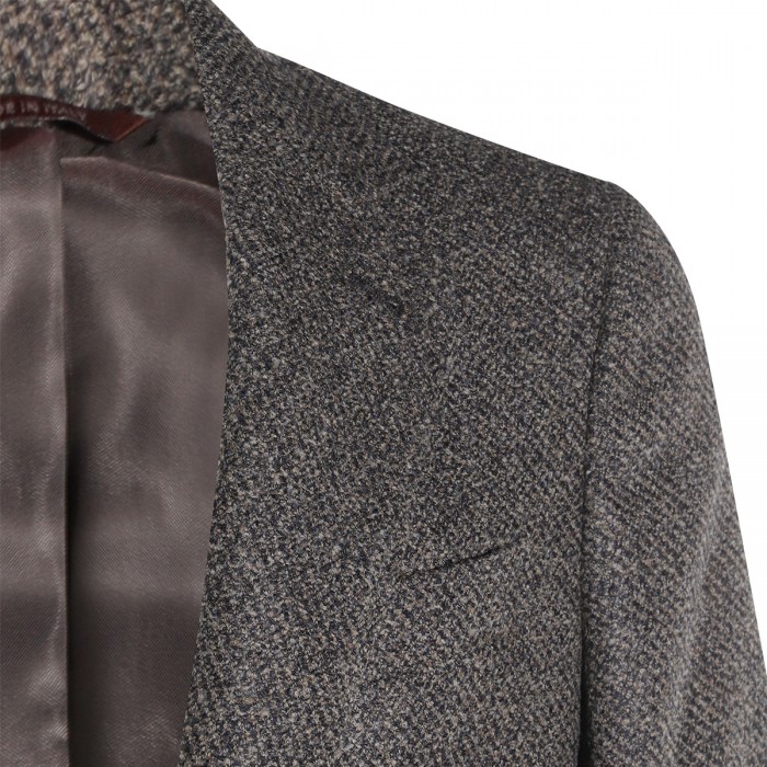 GREY WOOL BLAZER 2
