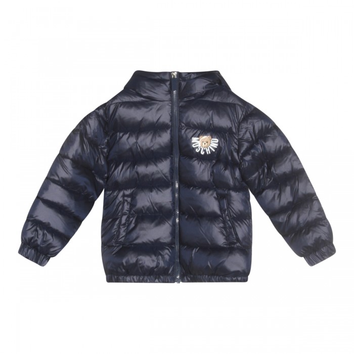 DARK BLUE DOWN JACKET