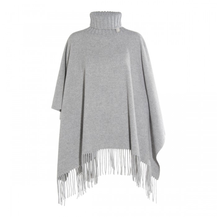 GREY WOOL CAPES