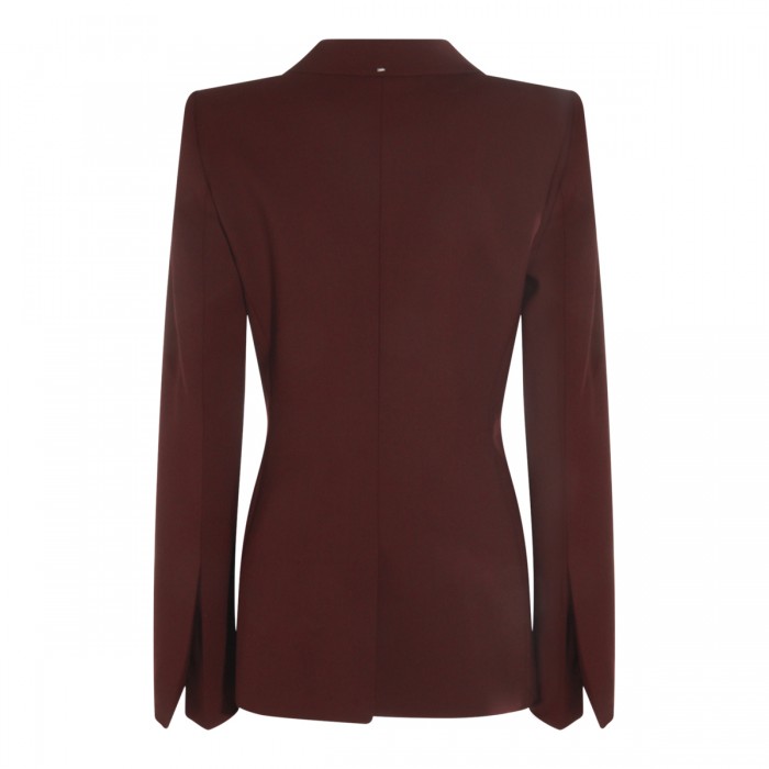 DARK RED COCCO BLAZER 2