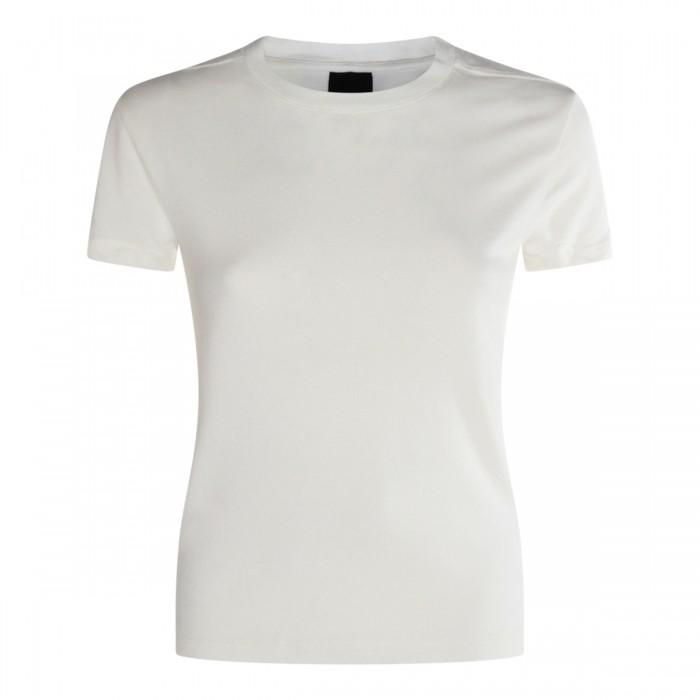 WHITE COTTON T-SHIRT