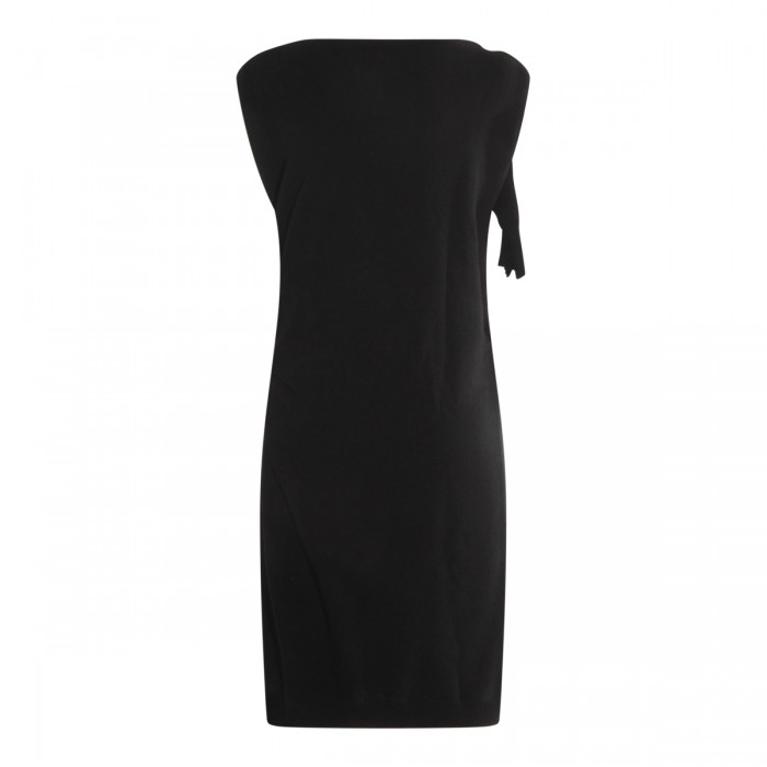 BLACK WOOL DRESS 2