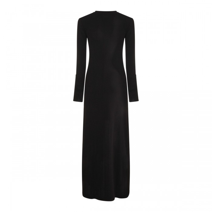 BLACK MAXI DRESS 2