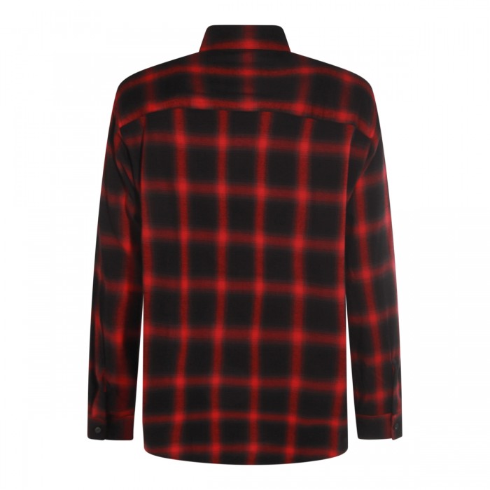 BLACK AND RED COTTON SHIRT 2