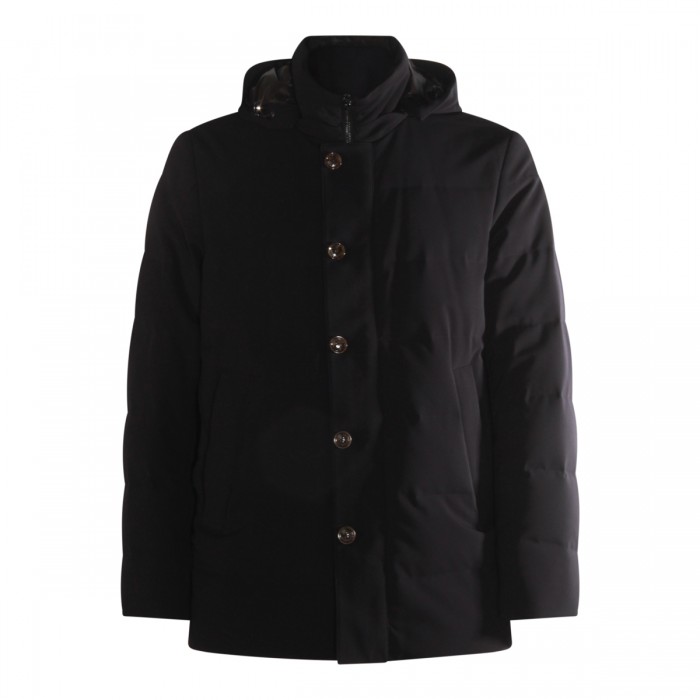 DARK BLUE DOWN JACKET