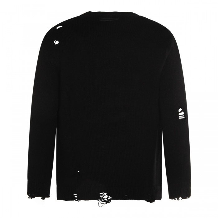 BLACK WOOL KNITWEAR 2